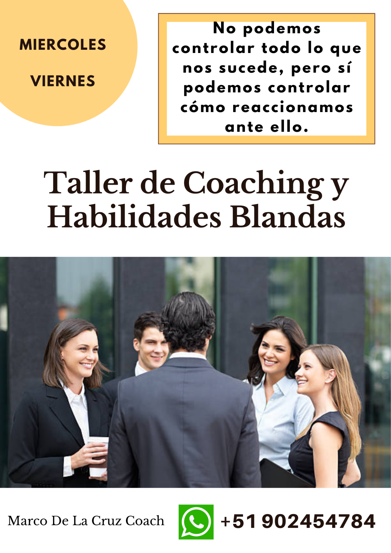 Marco De La Cruz Coach en Miraflores